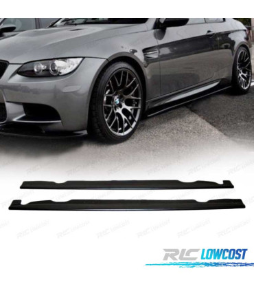 AÑADIDO TALONERAS BMW E92 E93 06-14 LOOK M3 NEGRO BRILLO