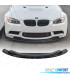 SPOILER LIP BMW E92 E93 06-14 LOOK M3 NEGRO BRILLO