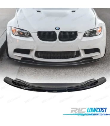 SPOILER LIP BMW E92 E93 M3 06-14 NEGRO BRILLO