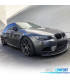 SPOILER LIP BMW E92 E93 06-14 LOOK M3 NEGRO BRILLO