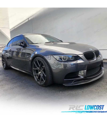 SPOILER LIP BMW E92 E93 06-14 LOOK M3 NEGRO BRILLO