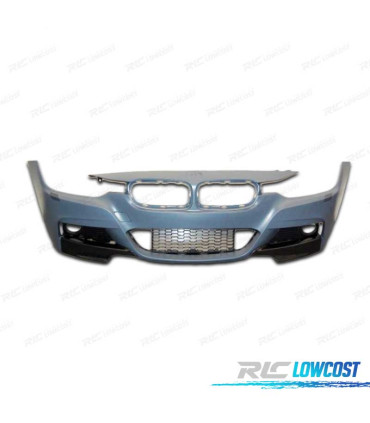 PARAGOLPES DELANTERO BMW F30 F31 11-19 LOOK M SPLITTERS CARBONO