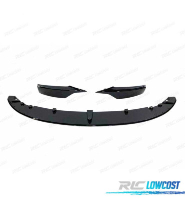 SPOILER LIP BMW F34 13-19 LOOK M NEGRO BRILLO