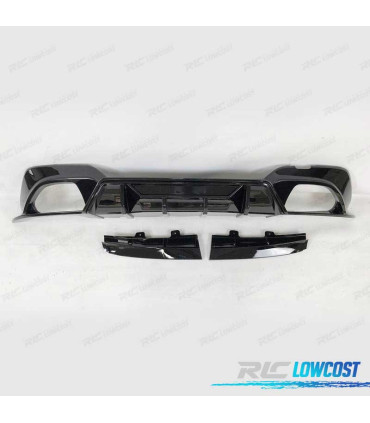 DIFUSOR BMW G20 G21 19-22 LOOK COMPETITION NEGRO BRILLO