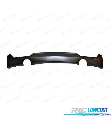 DIFUSOR BMW F32 F33 F36 13-18 LOOK M DOBLE SALIDA SIMPLE