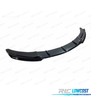 SPOILER LIP BMW F32 LOOK M NEGRO BRILLO