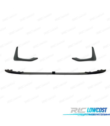 SPOILER LIP BMW F80 F82 F83 11-18 + SPLITTERS NEGRO MATE