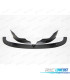SPOILER LIP BMW E60 E61 03-10 LOOK M TECH II NEGRO + SPLITTERS