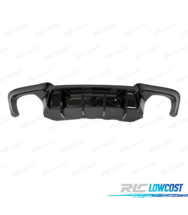 DIFUSOR BMW F10 F11 12-16 LOOK M COMPETITION NEGRO BRILLO