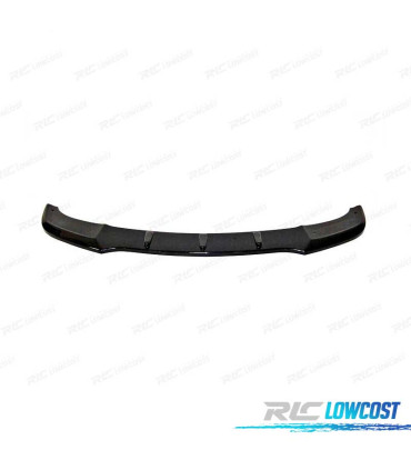 SPOILER LIP BMW F10 10-16 LOOK M TECH LCI NEGRO