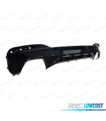 DIFUSOR BMW G30 G31 17- LOOK M PERFORMANCE NEGRO BRILLO