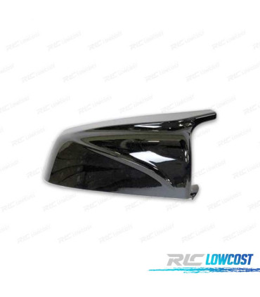 CARCASAS ESPEJOS BMW E60 LCI 07-10 LOOK M4 NEGRO BRILLO