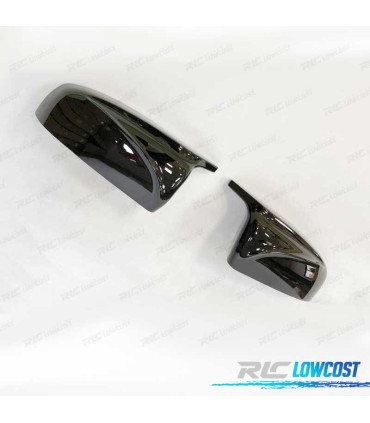 CARCASAS ESPEJOS BMW E70 E71 07-12 LOOK M4 NEGRO BRILLO