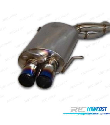 LINEA ESCAPE PARA BMW F10 F11 DOBLE SALIDA