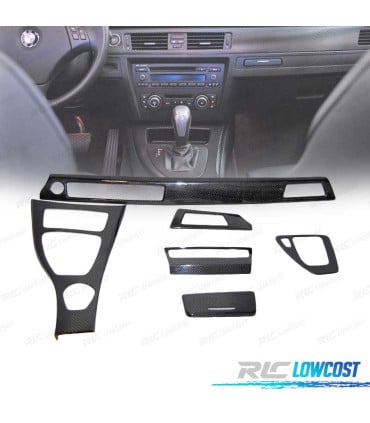 KIT EMBELLECEDORES INTERIOR BMW E92 IDRIVE CARBONO
