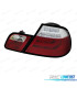 PILOTOS BMW E46 COUPE 03-05 LED LOOK CARDNA ROJO AHUMADO