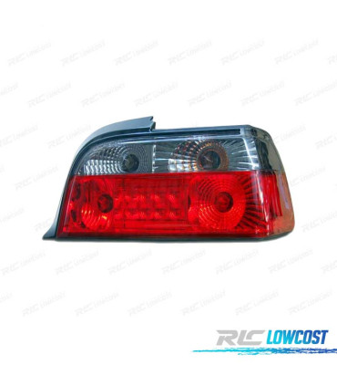 PILOTOS BMW E36 2P 92-98 LED ROJO AHUMADO