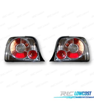 PILOTOS BMW E36 2P 92-98 LED LOOK LEXUS CROMO
