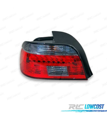 PILOTOS BMW E39 95-00 LED FONDO CROMO