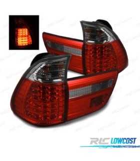 PILOTOS BMW X5 E53 LED ROJO AHUMADO