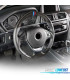 VOLANTE BMW F30 F31 F32 F33 F36 LOOK M CARBONO + NEGRO