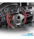 VOLANTE BMW F30 F31 F32 F33 F36 LOOK M CARBONO + ROJO