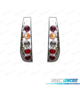 PILOTOS FIAT PUNTO 93-99 LOOK LEXUS FONDO CROMO