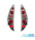 PILOTOS FIAT PUNTO 99-03 LOOK LEXUS FONDO CROMO