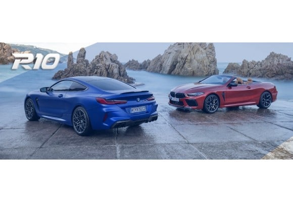 El BMW M8 Competition Coupé y Cabrio se presentan con 625 CV